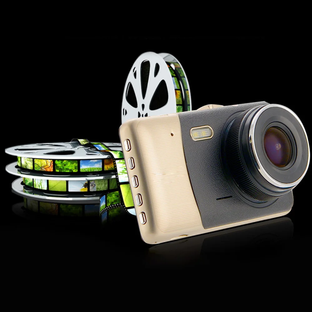 

4 Inch Car DVR Camera Dual Lens Video Full 1080P Driving Recorder Night Auto Dash Cam High quality