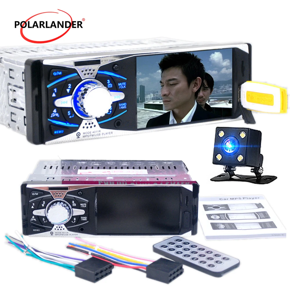 Автомагнитола 4 1 дюйма Bluetooth MP5 MP4 mp3 12 В USB/SD/MMC|car mp5|car audio videocar mp5 player |