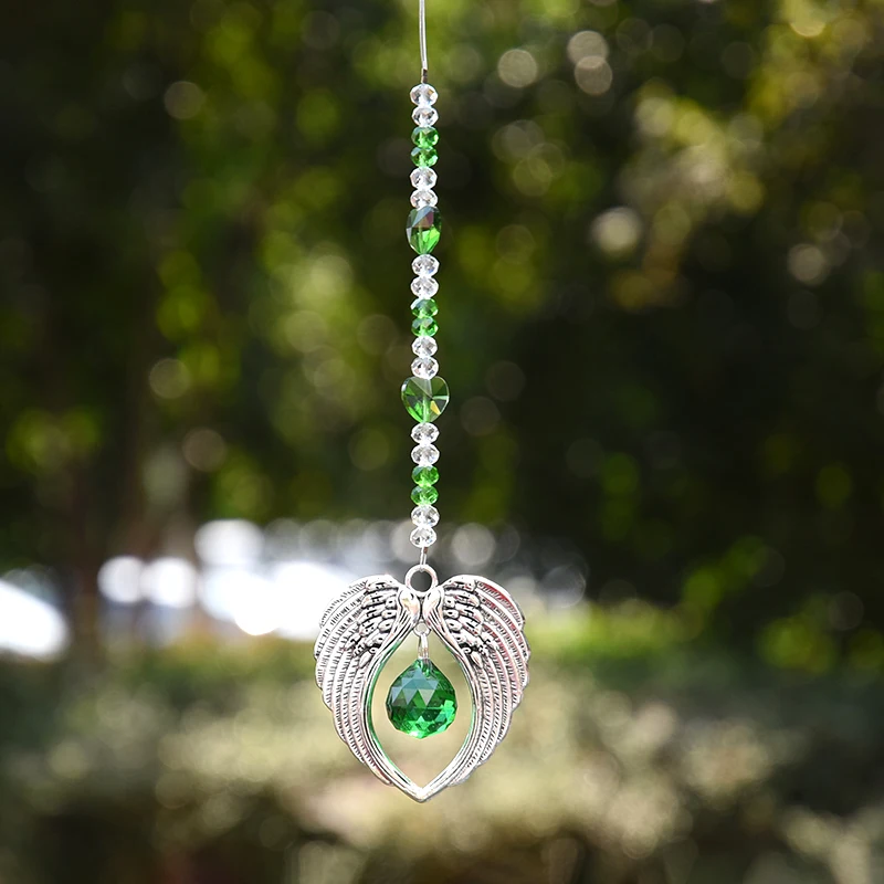 1 шт. металлическая подвеска в виде сердца и призмы | Дом сад