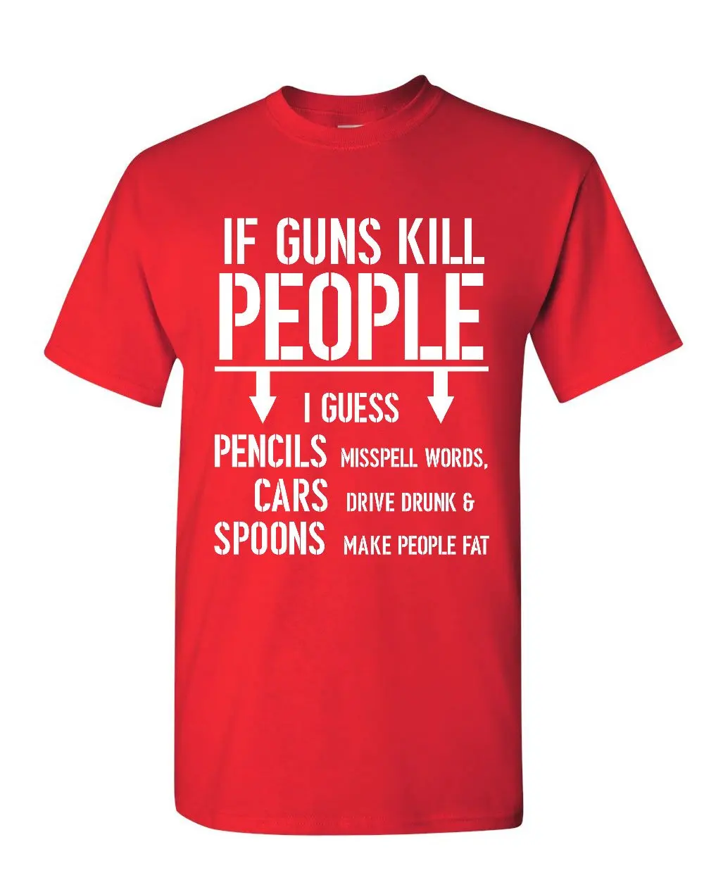Футболка If Guns Kill People забавная Мужская футболка из натурального хлопка с О