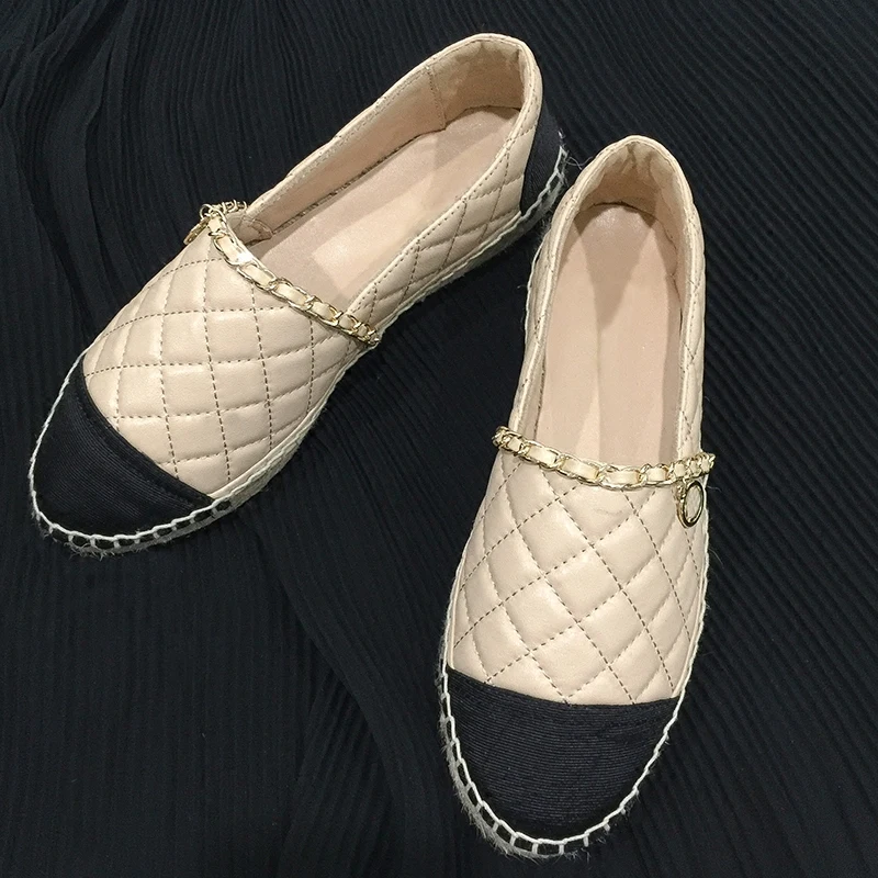 FITOW/женские эспадрильи из натуральной кожи модная удобная женская обувь размеры