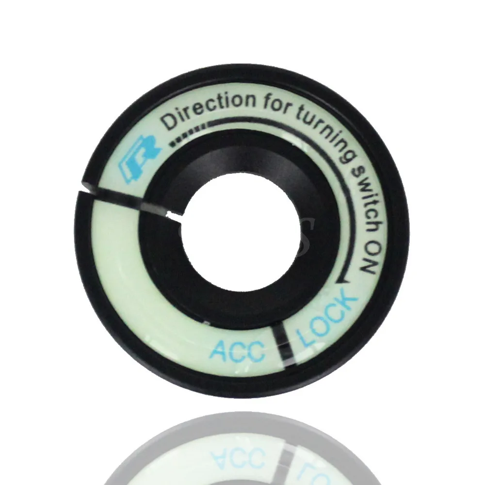 Светящийся Переключатель зажигания для автомобиля покрытие из сплава