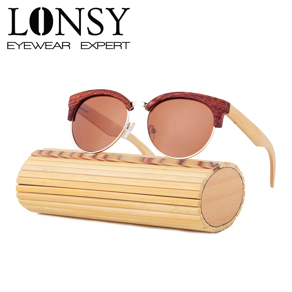 Новинка 2019 модные деревянные солнцезащитные очки ручной работы 100% милый дизайн