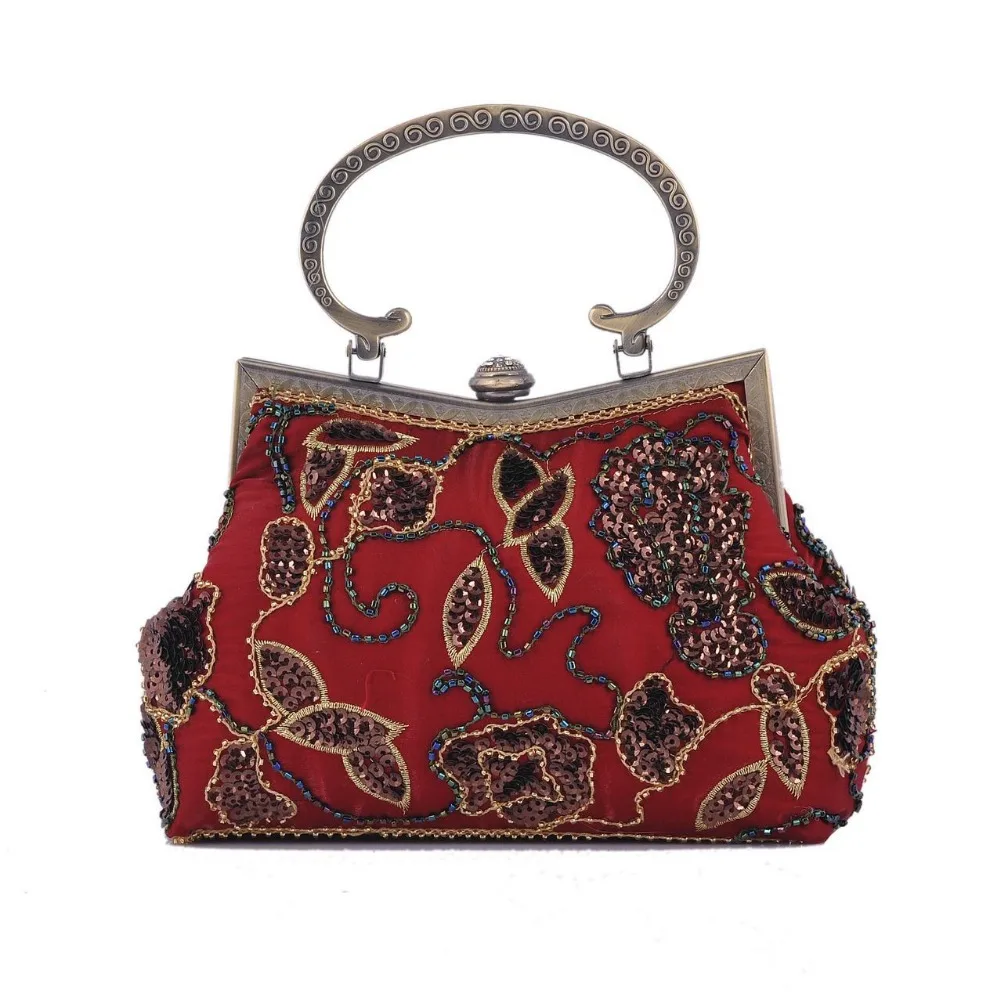 Женский винтажный кошелек Boutique De FGG вечерняя сумочка в китайском стиле