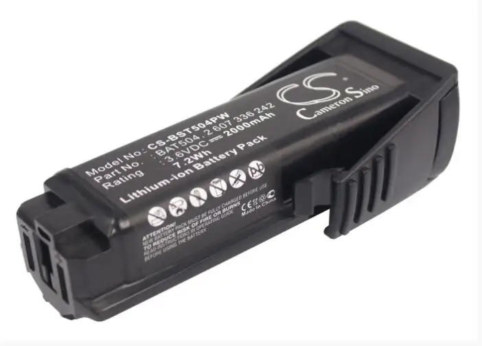 Аккумулятор Cameron Sino 2000 мАч для BOSCH 36019A2010 GSR Mx2Drive SPS10 2 607 336 241 BAT504|Цифровые