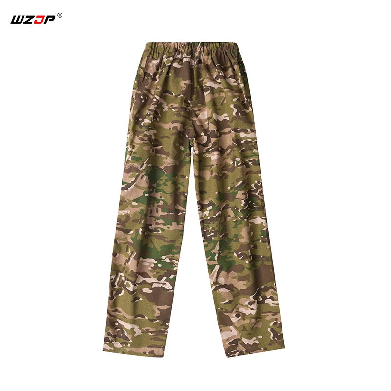 WZJP Children's Camouflage Frog Clothes for Hunting Tactical Combat Uniform Outdoor Sports Military CS Complete Suit Kids Sets | Спорт и