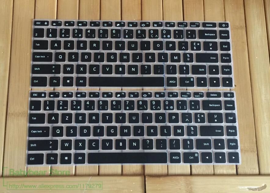 Французский clavier ноутбук с клавиатурой AZERTY Защитная крышка клавиатуры для Xiaomi