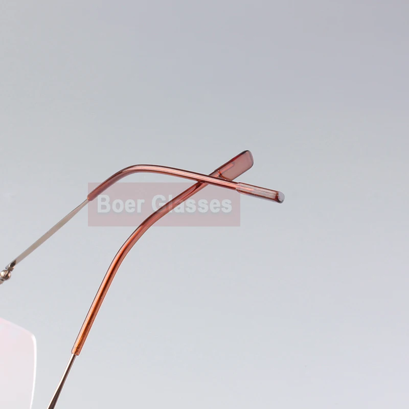 Мужские очки для света из нержавеющей стали мужские оправы без близорукости