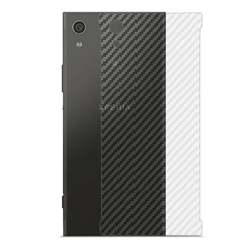 10 упаковок 3D защитная пленка из углеродного волокна для Xperia Z1 Z2 Z3 Z4 Z5 XZ1 Compact XA1 Plus