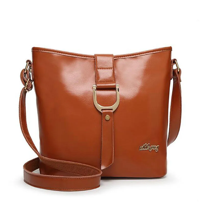 2019 женская кожаная сумка Высококачественная брендовая через плечо женские