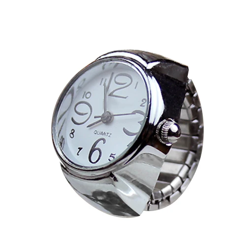 

Fashion Women Men Ring Watch Stretch Quartz Finger Watches Rings Jewelry Gifts @17 @88 LXH