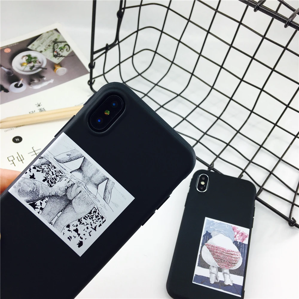 Книги по искусству абстрактный комиксов сексуальное тело чехол для телефона Iphone