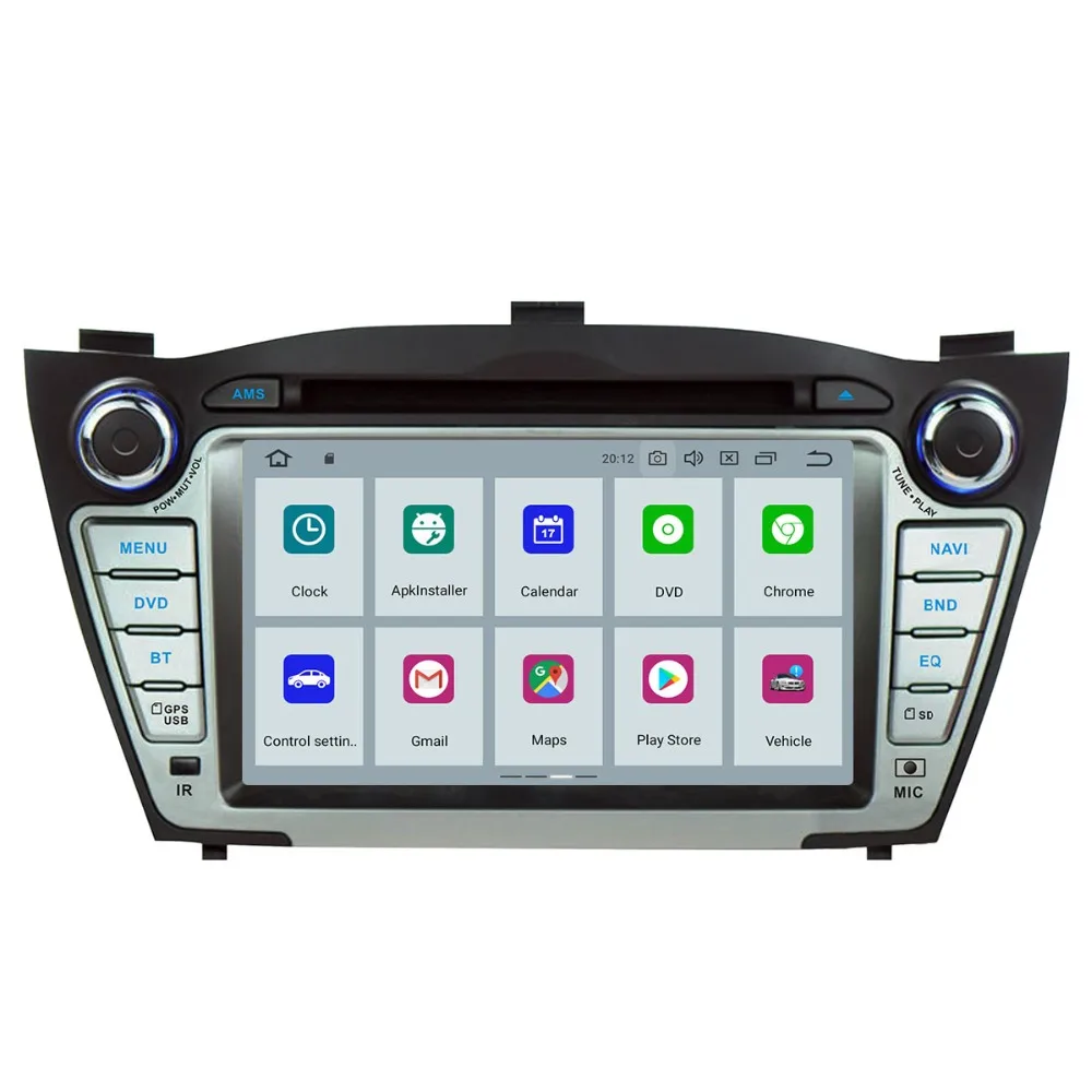 Aotsr Android 9 0 GPS навигация автомобильный DVD плеер для Hyundai IX35 Tucson 2009 2015 мультимедиа 2 din