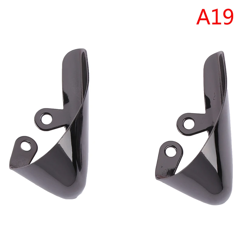 2 шт. обувь с защитой носка Модные металлические туфли на высоком каблуке