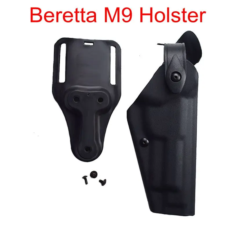 

Military Beretta Pistol M9 92 96 Gun Belt Holster Gun Carry M9 Airsoft Air Gun Pistol Holster Tactical Hunting Hand Gun Holster