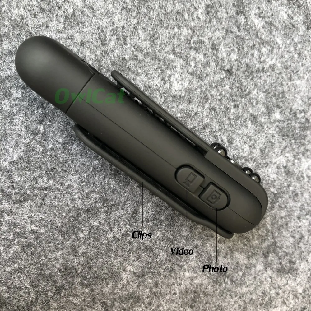 OwlCat портативный карманный видео аудиокамкодер 940nm IR ночного видения невидимая HD