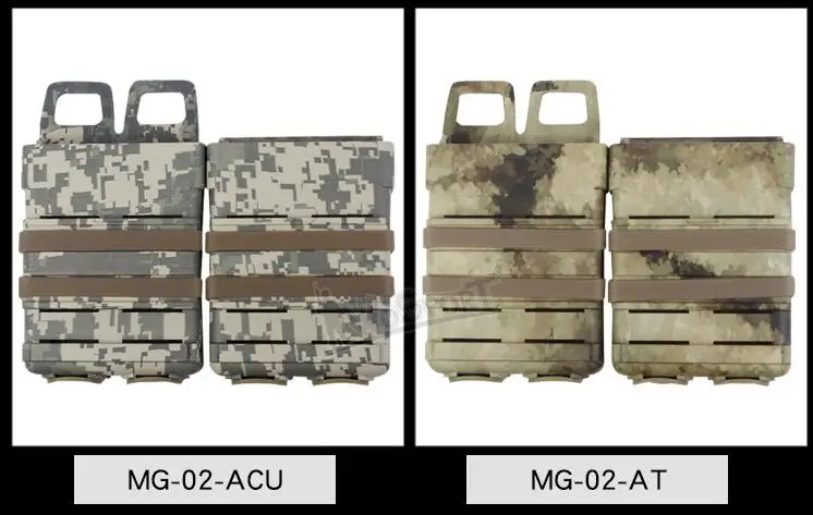 Тактическая Сумка для патронов 5,56 FastMag для M4 MAG полимер из черной грязи OD
