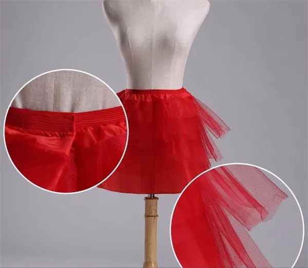 Новые детские Подъюбники для цветочного платья девочек трехслойные короткие