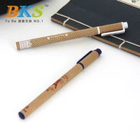 recycled paper school and office logo neutral pen promotional supplies fashion writing pen advertising pen