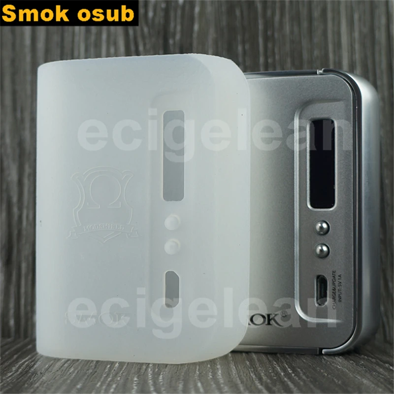 DHL 20 штук smok osub Вт силиконовый чехол/кожа/чехол против IJOY maxo zenith/баллон воды/