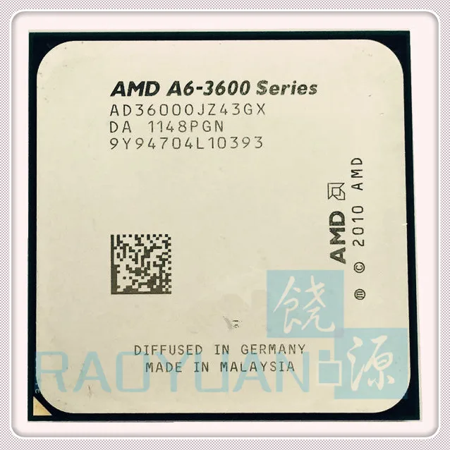 AMD A6 3600 2 1 ГГц и формирующая листы для кровли 4 м 65 Вт Quad Core Процессор процессор