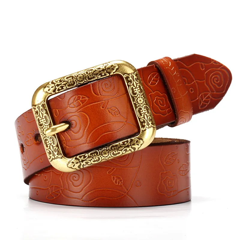 Новинка 2017 дизайнерские Брендовые женские ремни из натуральной коровьей кожи