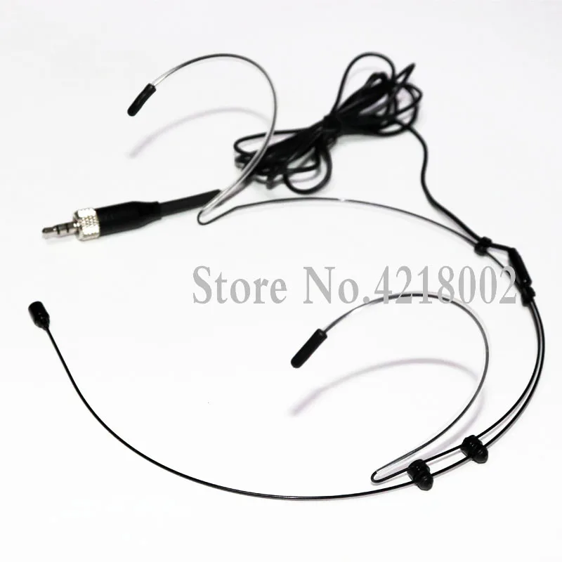 Профессиональная черная гарнитура с головным убором микрофона для Sennheiser SK EW 100 300
