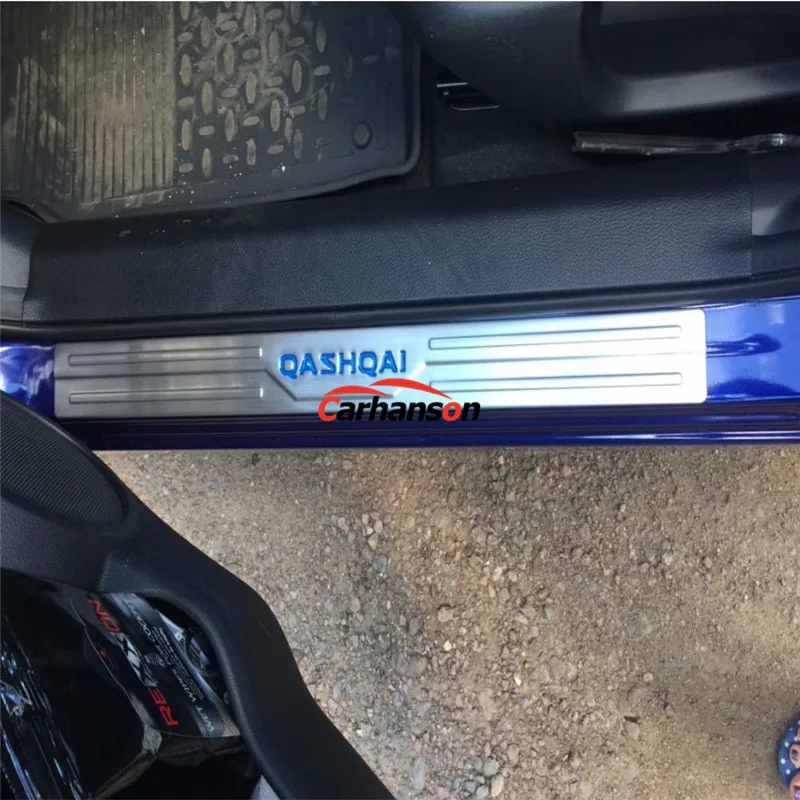 Для стайлинга автомобилей аксессуары Nissan Qashqai J11 2015 2017 2018 пороги Накладка