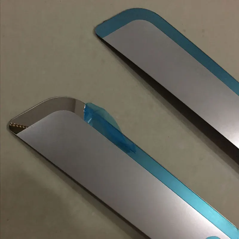 4 шт. наклейки на пороги автомобиля из нержавеющей стали для Hyundai Solaris 2017 2018|door