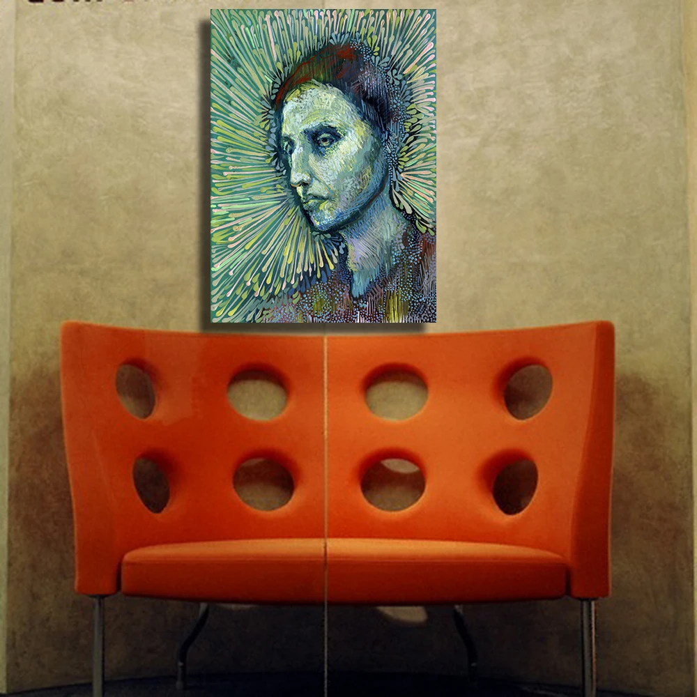 QK деятель живопись люди спать на поле картина маслом холсте настенные панно для