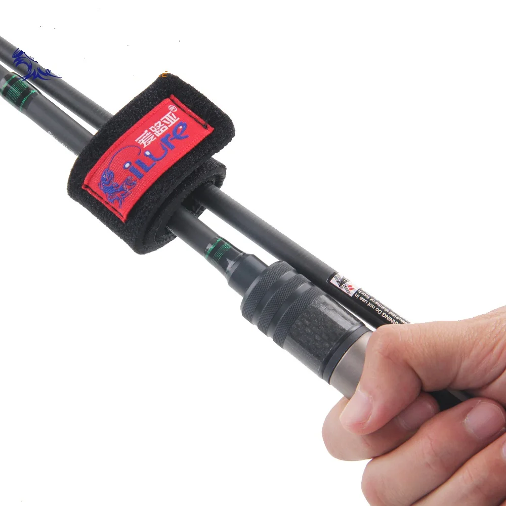 2 шт. Удочка ремень стержень галстук вешалка рыболовные снасти удочка обертка