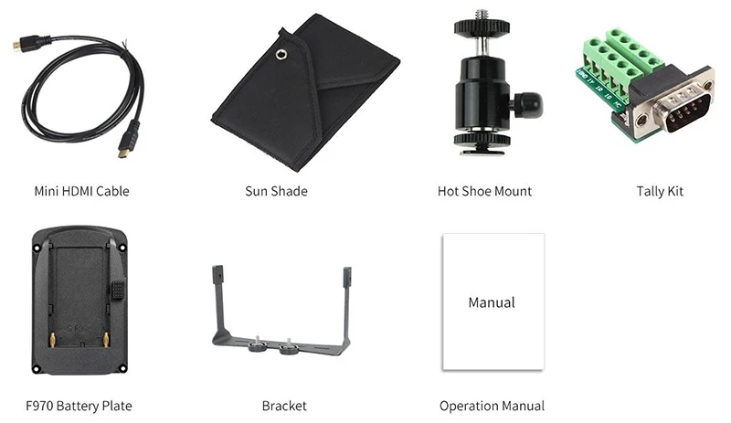 Feelworld FW1018SPV1 10,1 дюймов 3g SDI 4K HDMI камера DSLR полевой монитор Full HD 1920x1200 ЖК ips экран с пиковой гистограммой
