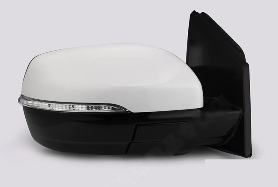 Боковое зеркало заднего вида боковое освещение стеклянная рамка корпус детали