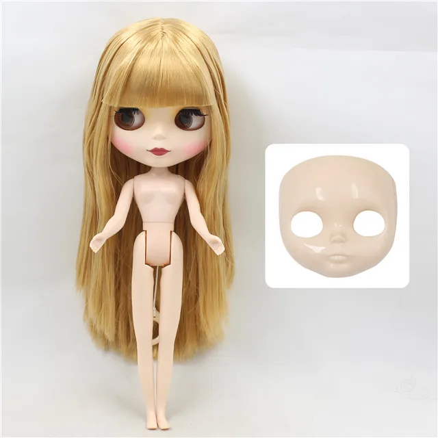 matte face Ледяная фабрика blyth кукла 1/6 BJD Специальное предложение Специальная цена, лицевая сторона и руки AB как подарки - Цвет: matte face