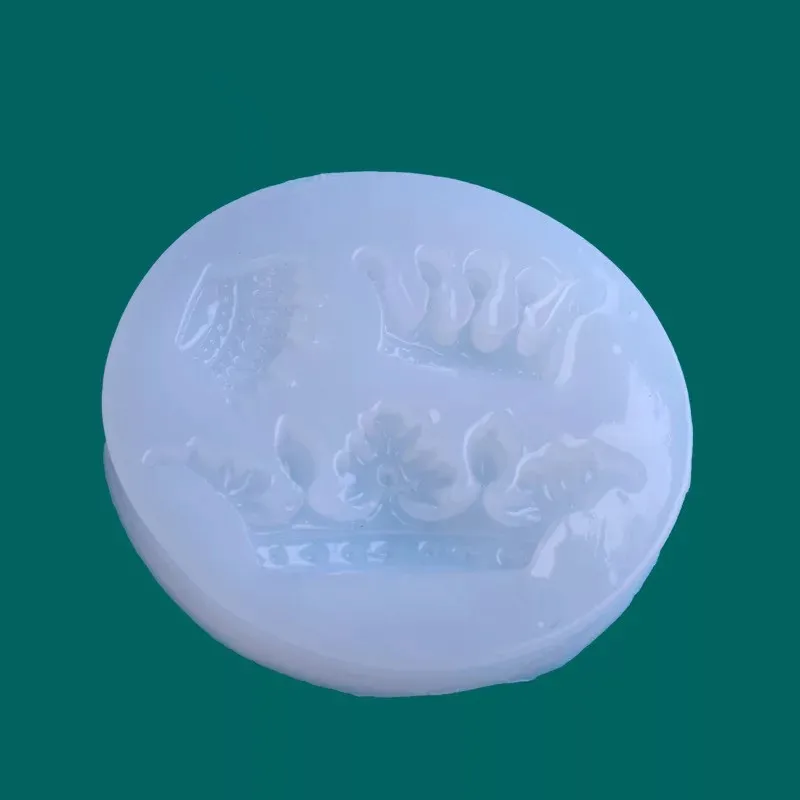 Силиконовая форма из смолы короны DIY Декор эпоксидная аксессуар ручная работа