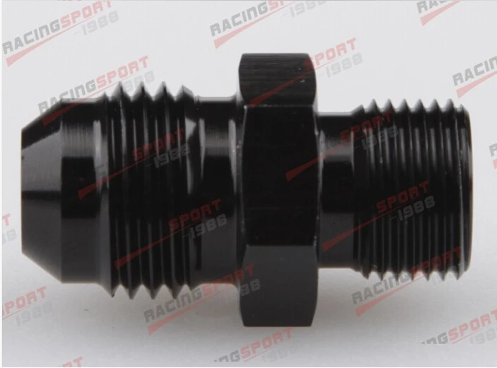 Male 4 AN 4AN AN4 Flare To M8 x1.25 метрический прямой фитинг|flare|flare fitting |