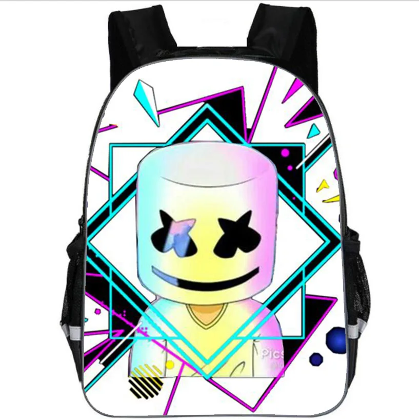 School bag DJ Marshmallow сумка Школьный рюкзак для подростков Marshmellow рюкзак детские школьные сумки ортопедические рюкзаки - Цвет: School bag