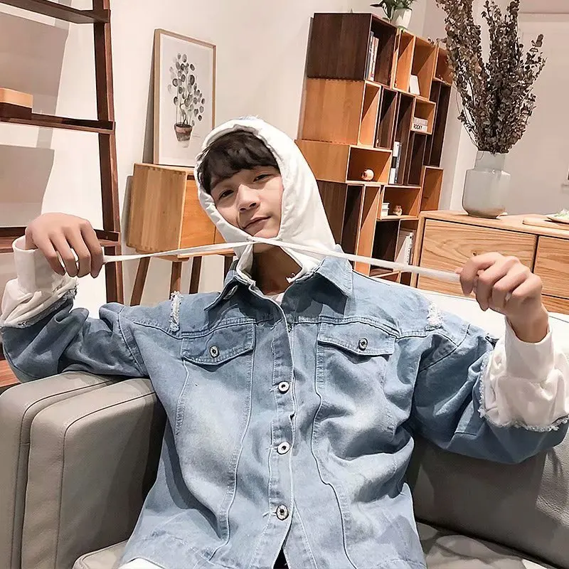 XXXtentacion Kpop джинсовая куртка джинсы Пальто Harajuku Bangtan мальчик Jimin Suga Jungkook xxxtentaction одежда вентиляторы теплые толстовки
