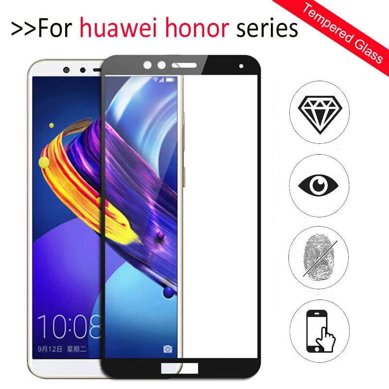 Защитное стекло для Huawei Honor 7X 8X 6A 6X 6C Pro 6 A C 7X8 9 Lite View 10 защита экрана закаленное