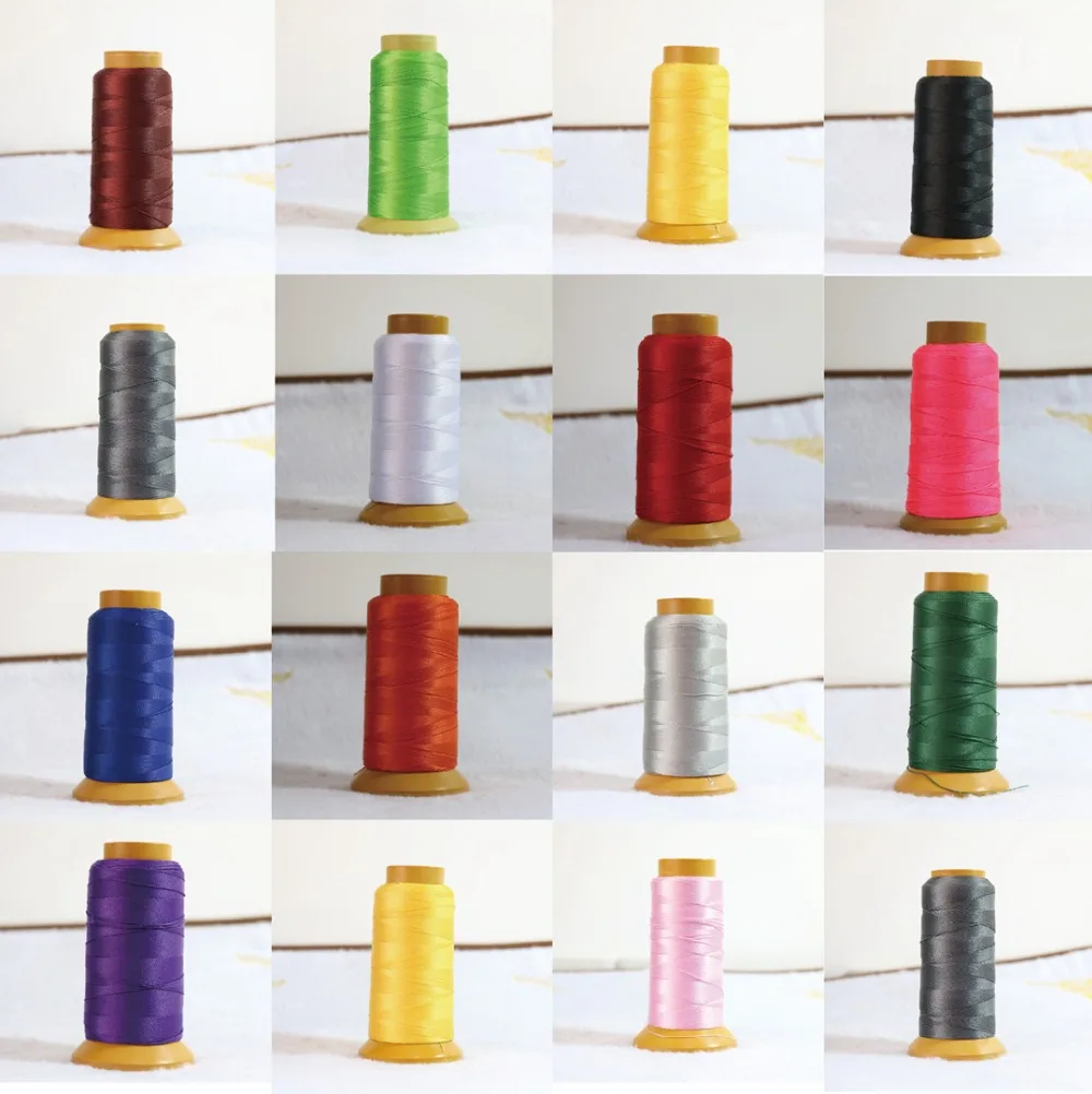 

16color bead Nylon silk cord thread line 0.6mm fit necklace jewelry B858-B859