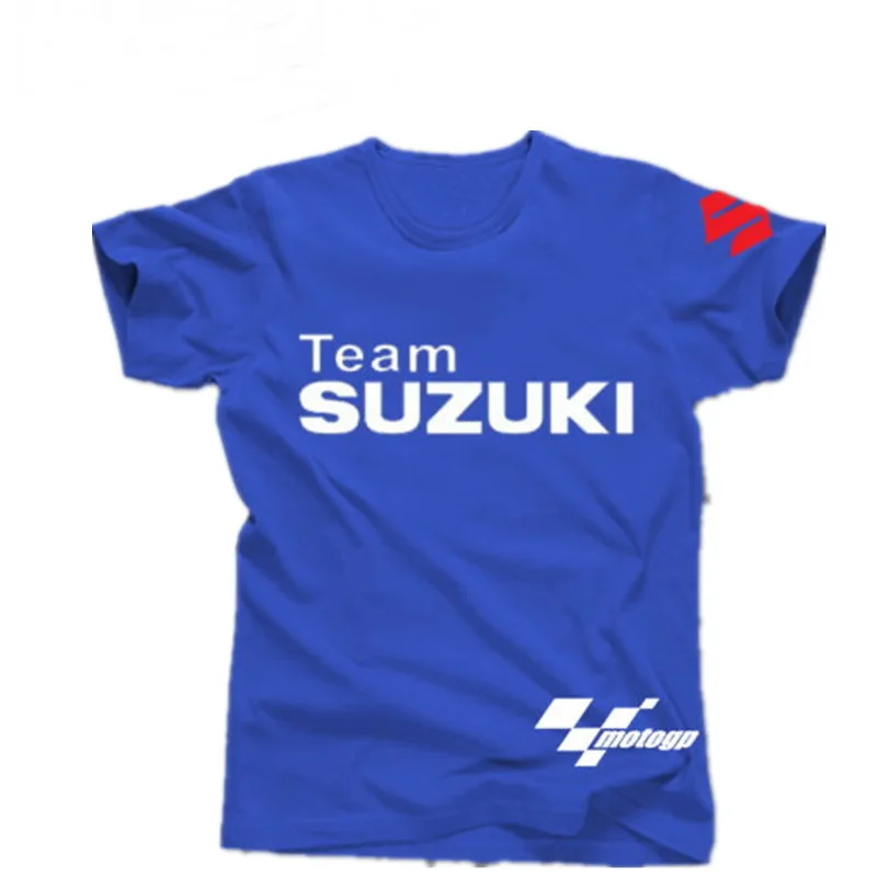 2019 новые модные летние Suzuki Motorsport логотип Футболка Для мужчин хлопок YAMAHA короткий