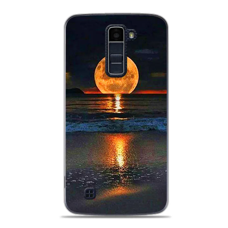 Geruide Мягкий силиконовый чехол для LG K10 K 10 чехол, мультфильм живопись мягкая ТПУ Телефон обложка чехол для LGK10 чехол для телефона чехол - Цвет: 11