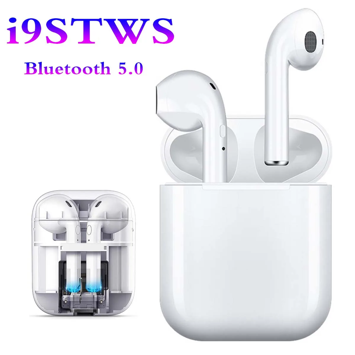 I9s tws bluetooth гарнитура поддержка зарядки беспроводные наушники Bluetooth 5 0 Смарт