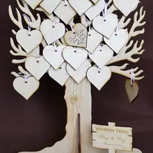Пользовательские желая дерево деревянная Гостевая книга