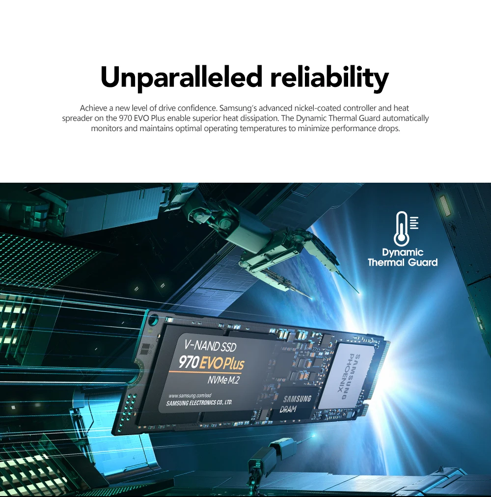 Samsung 970 EVO Plus SSD 250GB NVMe M.2 2280 SSD 500 ГБ 1 ТБ M.2 Внутренний твердотельный накопитель TLC SSD PCIe 3,0x4 NVMe 1,3 ноутбук
