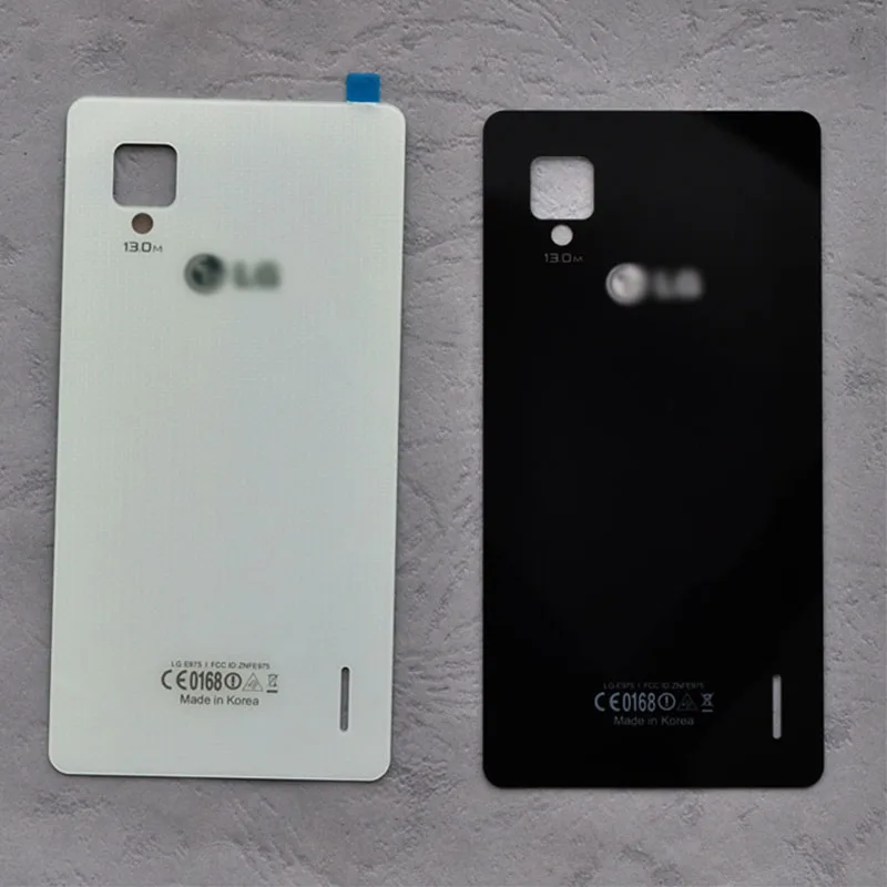 Батарейная дверь задняя крышка Пластиковый чехол для LG Optimus G E975 F180 замена