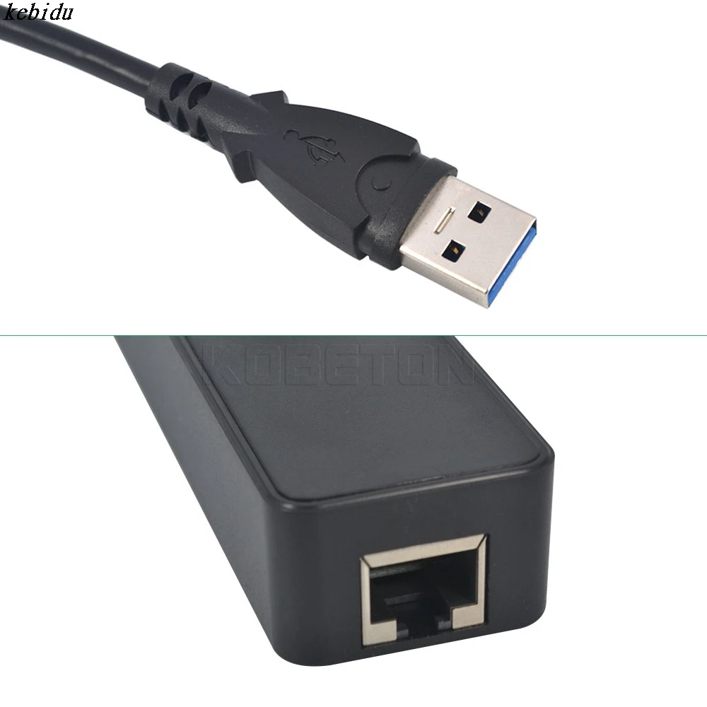Высокоскоростной 3 порта USB 0 концентратор 10 100 1000 Мбит/с в RJ45 гигабитный Ethernet LAN
