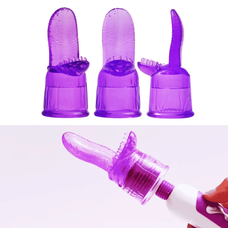 Вибратор шапочка секс игрушка AV вибратор Массажер Мастурбация имитация язык в