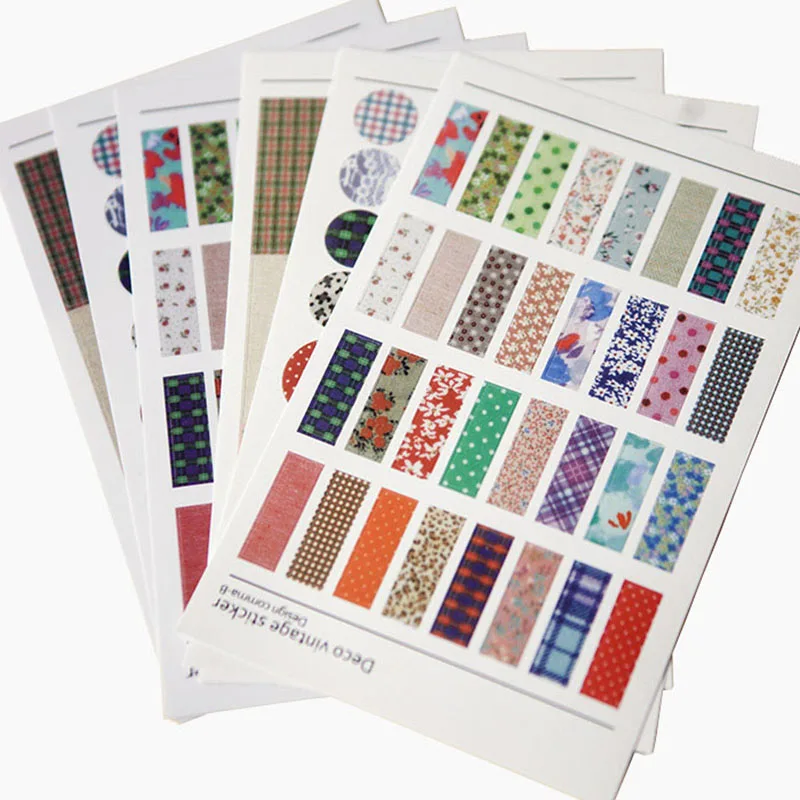 6 листов/комплект милый прозрачный с рисунком кота из мультфильма подельные