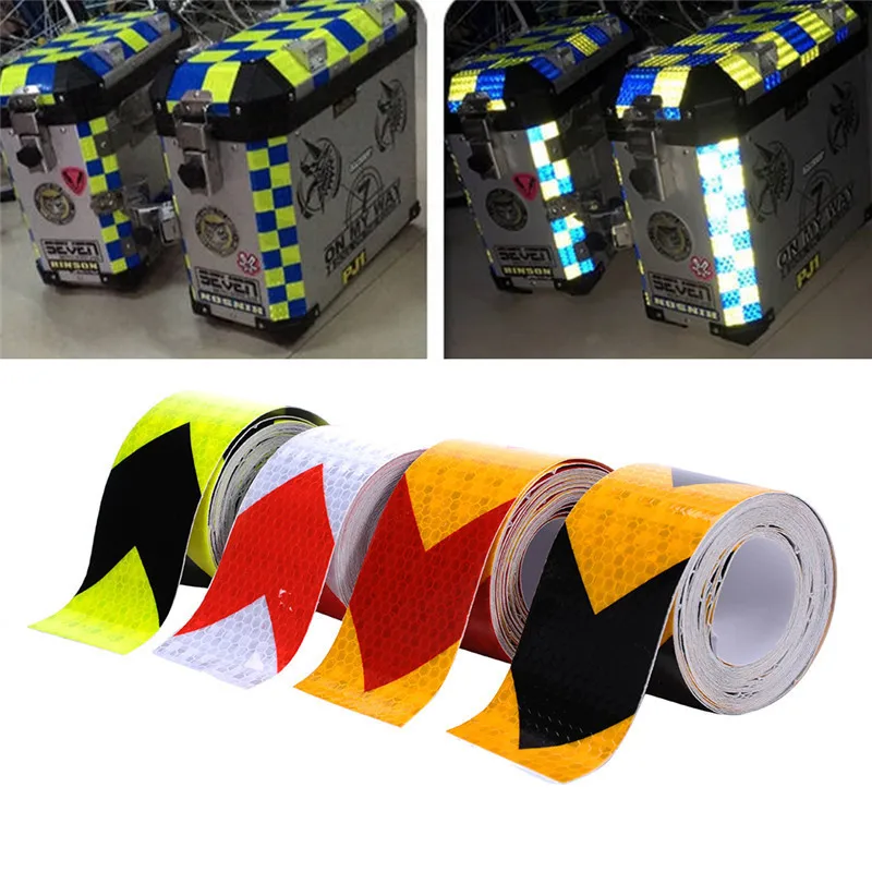 5 см х м для автомобильного стайлинга светоотражающий Ленточные наклейки